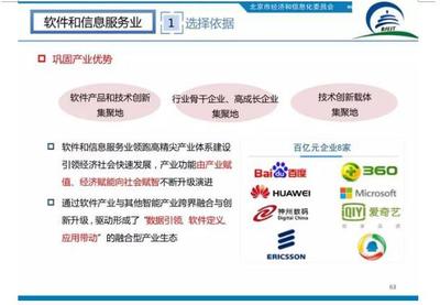 北京十大高精尖產(chǎn)業(yè)布局重點之軟件服務 賦能數(shù)字經(jīng)濟，引領創(chuàng)新發(fā)展
